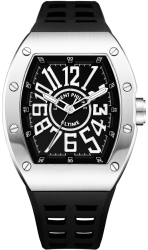 Ceas pentru barbati Laurent Philippe Ultime Moonlit Obsidian 43 5mm Argintiu 