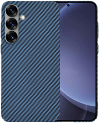 Husa pentru Samsung Galaxy S25 Plus - Techsuit Carbonite FiberShell - Cyan 