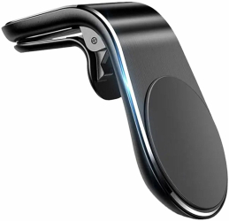 Suport auto pentru telefon magnetic plastic negru 6x4x1.15 cm 
