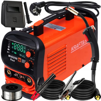 Aparat invertor sudura MIG MMA 250A sarma flux fara gaz KD1875 