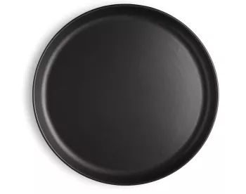 Farfurie din portelan EVA SOLO Nordic Kitchen 25 cm negru - SECOND 