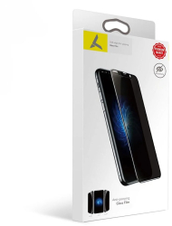 Folie de protectie PRIVACY pentru iPhone 8 - AntiSpy Tempered Glass 6D MX 0.3mm 9H Full Screen margini rotunjite adeziv pe intreaga 