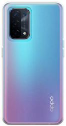 Husa pentru Oppo A54 5G - silicon jelly clear ultraslim Transparenta - iShield 