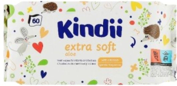 Servetele umede Kindii Baby Extra soft 60 buc 