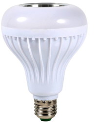 Bec led inteligent cu boxa bluetooth telecomanda 