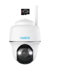 Pachet camera de supraveghere cu Card MicroSD 64 GB Reolink Argus PT Ultra WIFI 4K / 8MP 