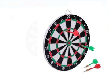 Tinta de darts 30 cm cu 4 sageti
