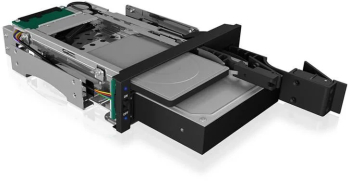 Rack mobil Raidsonic Pentru HDD SATA/SAS de 3 5" și 2 5" Negru