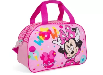 Geanta Minnie Mouse pentru fetite 28x41x21 cm Roz - RESIGILAT 