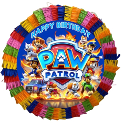 Pinata pentru petreceri 35 cm multicolora model Paw Patrol 