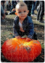 Puzzle personalizat cu poza si textul clientului A4 96 piese 