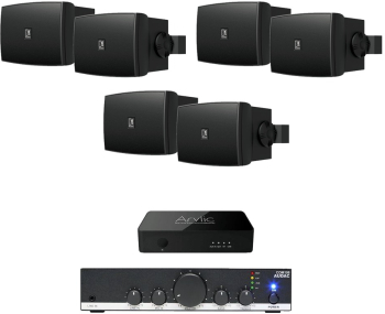 Sistem audio ambiental Audac WX302MK2 B WI-FI Bluetooth radio internet