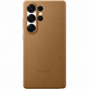 Husa de protectie Samsung Kindsuit Leather Case pentru Galaxy S25 Ultra Gold 