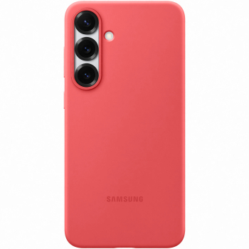Husa de protectie Samsung Silicone Case pentru Galaxy S25+ Red 