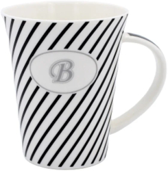 Cana din portelan personalizata cu litera & B& 