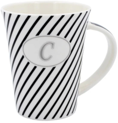 Cana din portelan personalizata cu litera & C& 