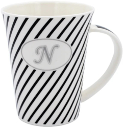 Cana din portelan personalizata cu litera & N&