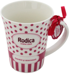 Cana din portelan personalizata Rodica 