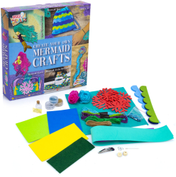 Set de artizanat pentru a crea sirena accesorii colorate sau bratara de prietenie Grafix R06-0188 