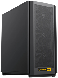 Carcasa Gamemax F46 Dark Middle tower Fara sursa Negru 