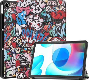 Husa pentru tableta Realme Pad 10.4 inch Sigloo Model Graffity 