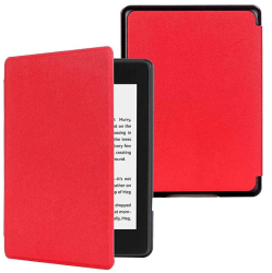 Husa Sigloo pentru Kindle Paperwhite 2021 6.8 inch generatia 11 model Simple Red 
