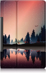 Husa Smart Cover Sigloo pentru tableta Lenovo Yoga Tab 11 YT-J706F 11inch 2021 Model Mirrored in the Lake 
