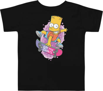 Tricou barbati negru tematica The Simpsons marimea M 