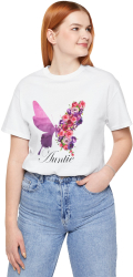 Tricou Cea mai buna Matusa pentru familie marimea M alb 
