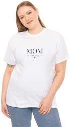 Tricou personalizat Gravide Mom to Be 20250 marimea M alb 
