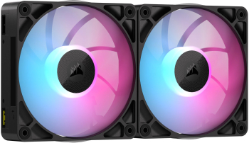 Ventilatoare CORSAIR iCUE LINK RX140 MAX RGB BLACK dual pack 