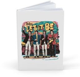 Agenda/Jurnal The Beatles 100 file foaie alba pasionatii de muzica 