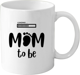 Cana din ceramica haioase Mom to be 2025 gravide viitoare mamici 