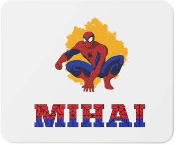 MousePAD Gaming personalizat cu numele MIHAI model Spiderman 