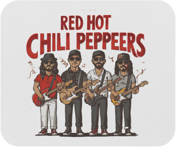 MousePAD Gaming/personal pentru pasionatii de muzica Red Hot Chili Peppers 