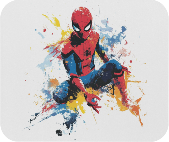 MousePAD Gaming/personal rotund pentru pasionatii de desene animate Eroi Marvel SpiderMan 