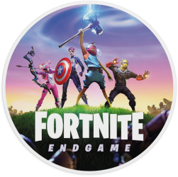 MousePAD Gaming/personal rotund pentru pasionatii de jocuri PC Fortnite 
