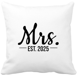 Perna personalizata nunta cu mesaj pentru mire/mireasa ideal decor nunta/poze/save the date 40x40 cm 