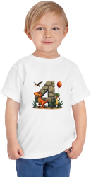 Tricou copii aniversar tematica Dinozauri 4 ani pentru baieti bumbac 