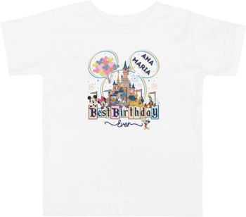 Tricou personalizat aniversare copii Mickey/Minnie Disney pentru Ana Maria 1-2 ani 