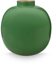 Vaza decorativa din metal Green 23cm Pip Studio 