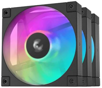 Set de ventilatoare Deep Cool 3x120mm Negru RGB
