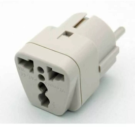 Adaptor priza UK la CEE 7/4 schuko 