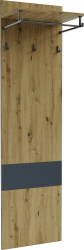 Cuier Sani Urban Stejar artizan/Antracit 45 x 165 cm 