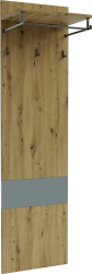 Cuier Sani Urban Stejar artizan/Chinchila gri 45 x 165 cm 