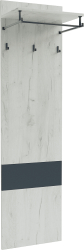 Cuier Sani Urban Stejar kraft alb/Antracit 45 x 165 cm 