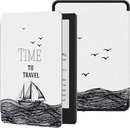 Husa Sigloo pentru ebook reader Kindle 2022 11th generation 6 inch model the Ship on the Water 