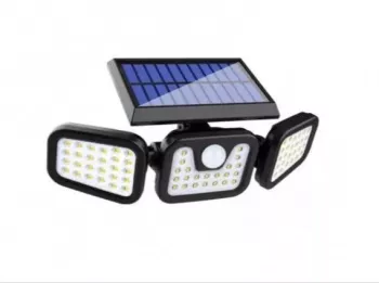 Lampa Solara LED reglabila model TRIO cu senzor crepuscular si senzor de miscare TrendyZ 