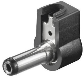 Mufa DC 90 2.1x5.5mm pin 14mm tata Goobay 