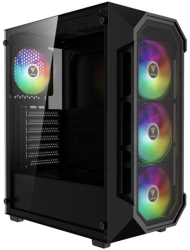 Carcasa Gamdias Aura GC1 Elite ARGB Black 